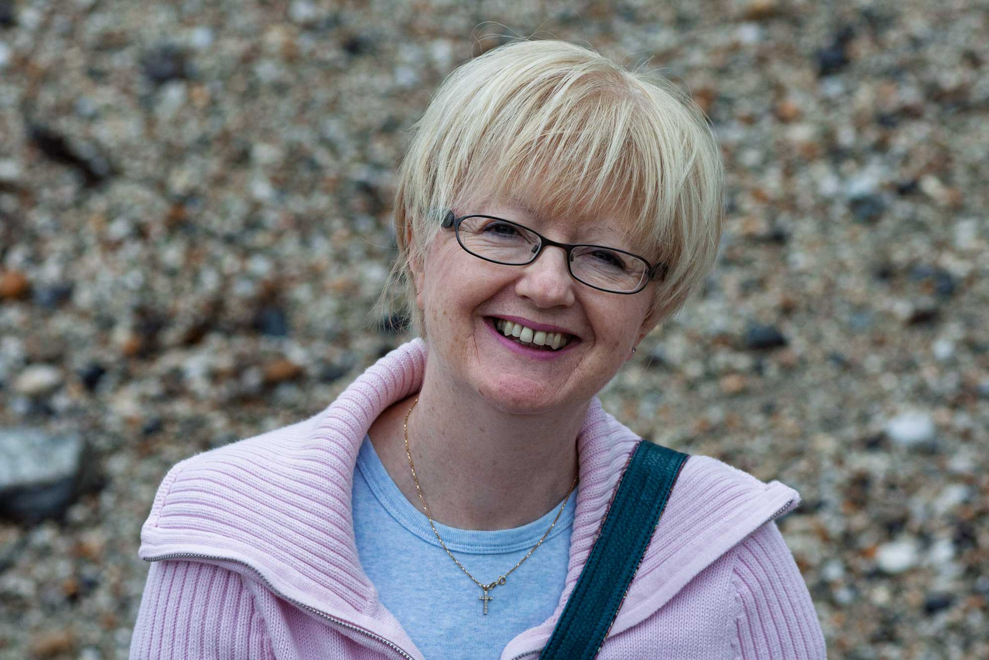 Pat on Newquay Beach