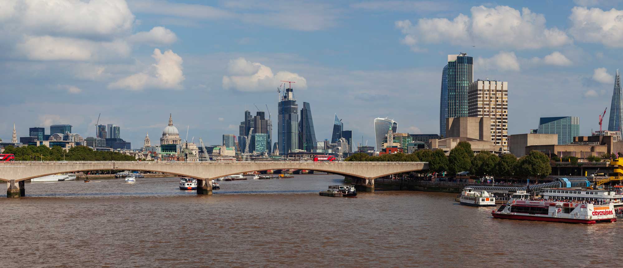 view down the Thames