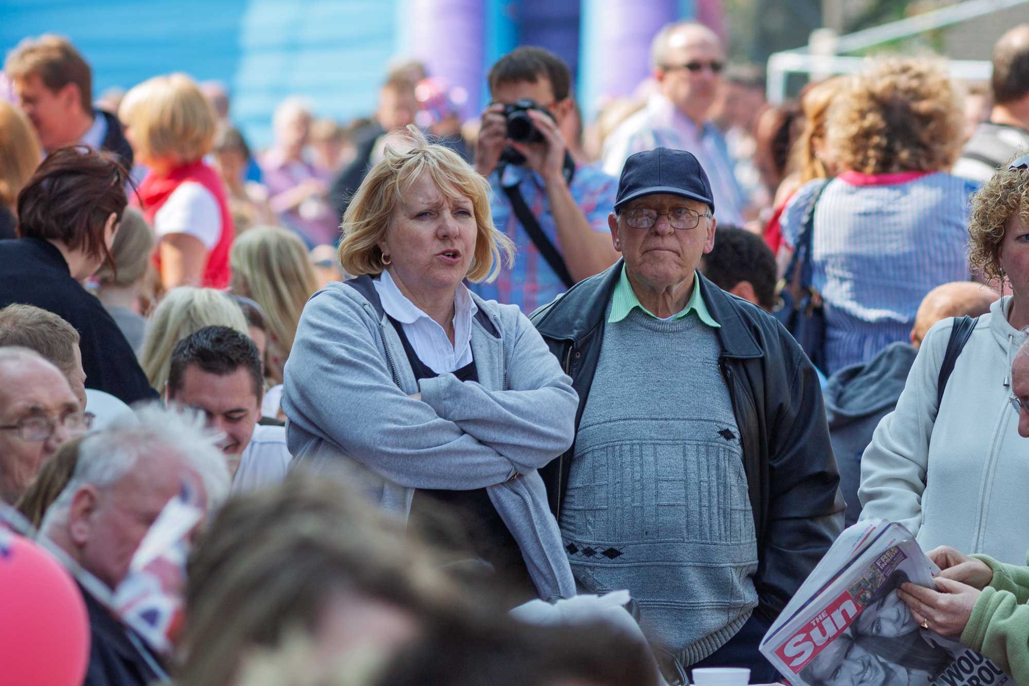 royal wedding day in Whalley
